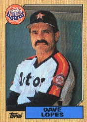 1987 Topps Baseball Cards      445     Dave Lopes